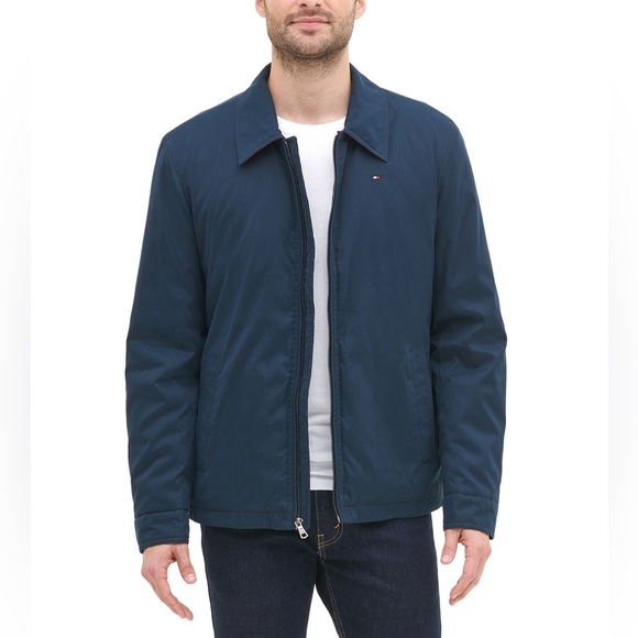 NWT Tommy Hilfiger Men’s Micro-Twill Golf Jacket - Picture 3 of 7